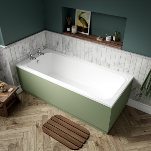 Art Deco 1700 x 700 Single Ended Bath