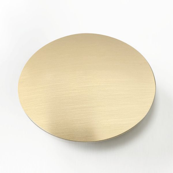 Potenza 1650 x 780 Curved Freestanding Corner Bath with Brushed Brass Screen and Waste - Image 6