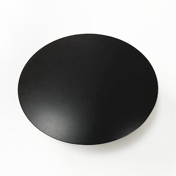 Potenza 1650 x 780 Curved Freestanding Corner Bath with Matt Black Screen and Waste - Image 6