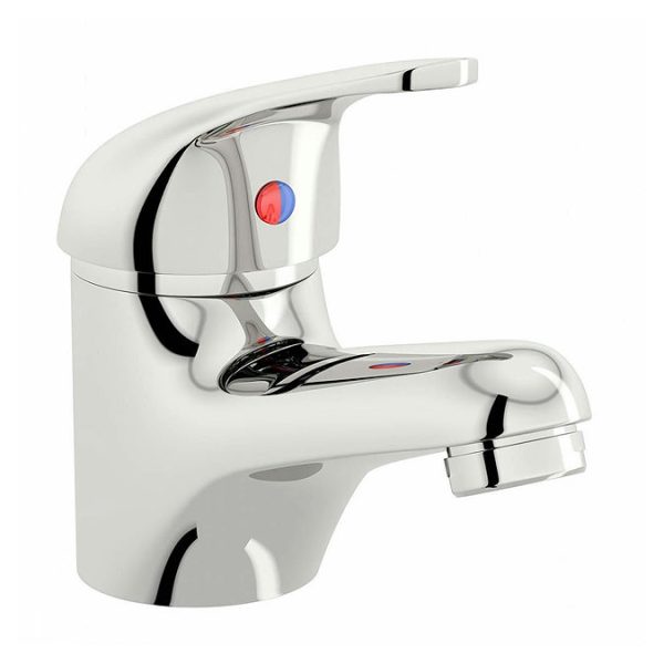 Clarity Single Lever Basin Mixer Tap   Chrome - Image 3