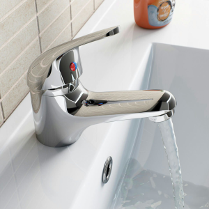Clarity Single Lever Basin Mixer Tap   Chrome