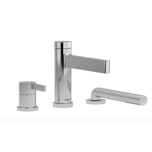 Riobel Paradox Deck Mounted Bath Shower Mixer   Chrome