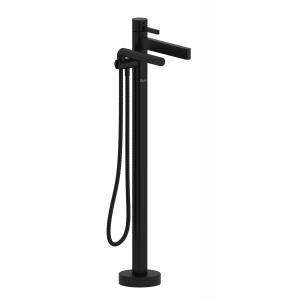Riobel Paradox Freestanding Bath Shower Mixer   Black