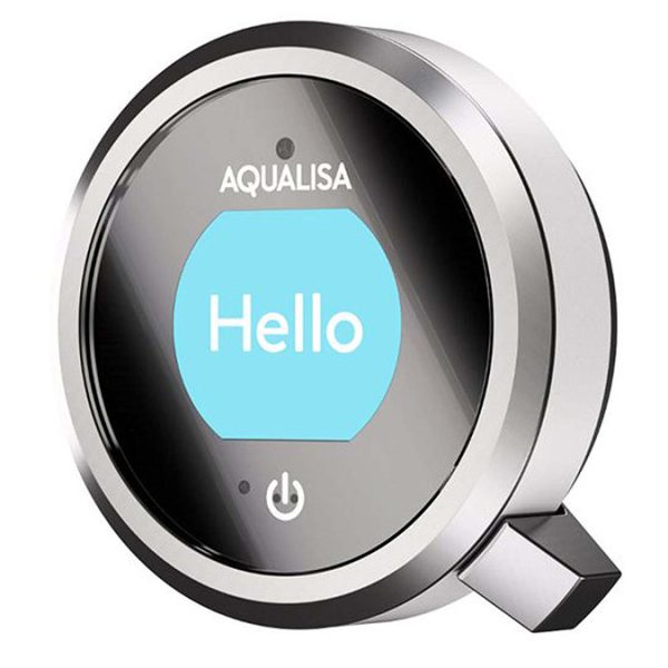 Aqualisa Q Smart Digital Exposed Shower with Adjustable Head and Bath Overflow Filler Standard (HP/Combi) - Image 3