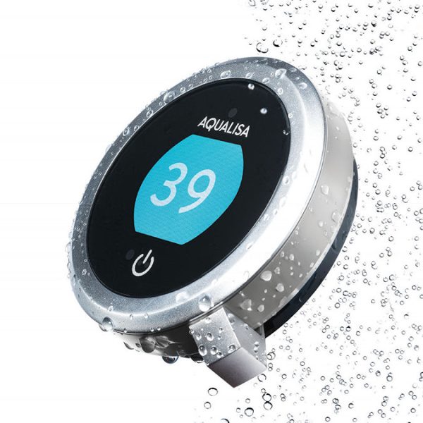 Aqualisa Q Smart Digital Exposed Shower with Adjustable Head and Bath Overflow Filler Standard (HP/Combi) - Image 4