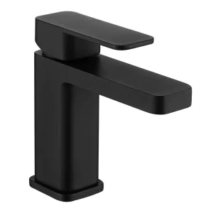 Arezzo Matt Black Basin Mono Mixer Tap