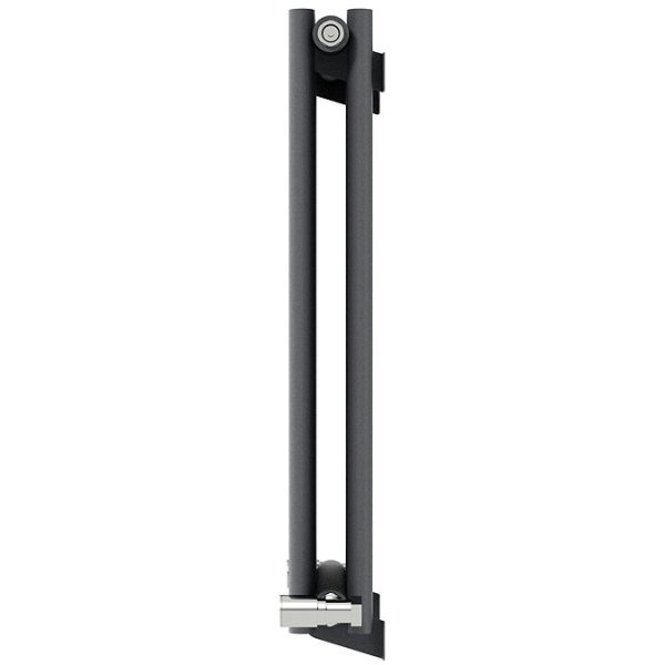 The Heating Co. Salvador 600 x 1000mm Anthracite Grey Double Horizontal Radiator - Image 2