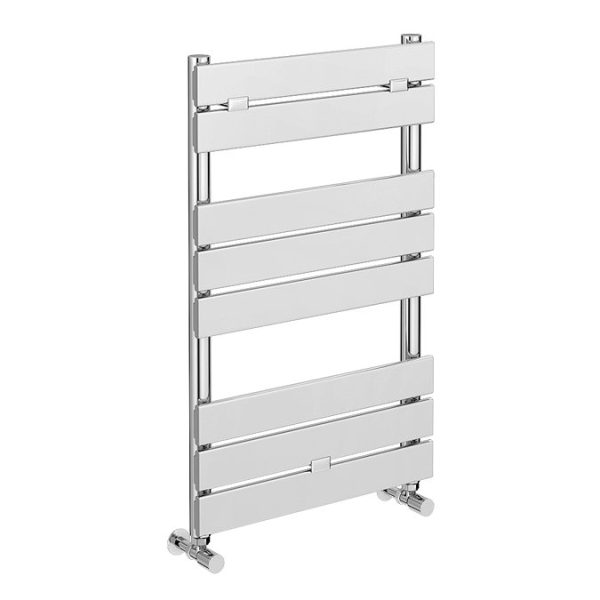 Milan Heated Towel Rail 840mm x 500mm Chrome - Image 2