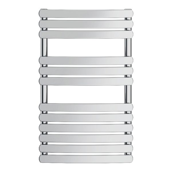 Murano Curved H800mm x W490mm Heated Towel Rail   Chrome - Image 5