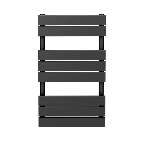 Milan Heated Towel Rail 840mm x 500mm Anthracite - Image 3