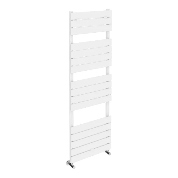 Milan White 1512 x 500mm Heated Towel Rail