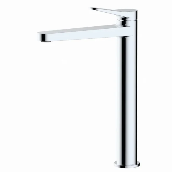 RAK Petit Round Tall Basin Mixer Tap Chrome