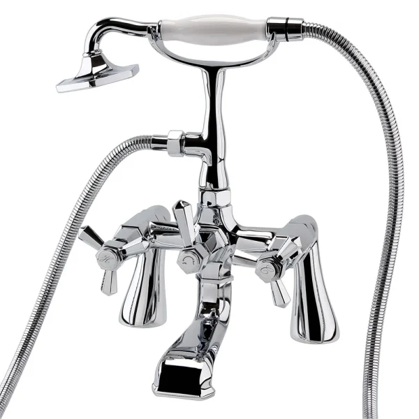 RAK Washington Art Deco Bath Shower Mixer + Kit
