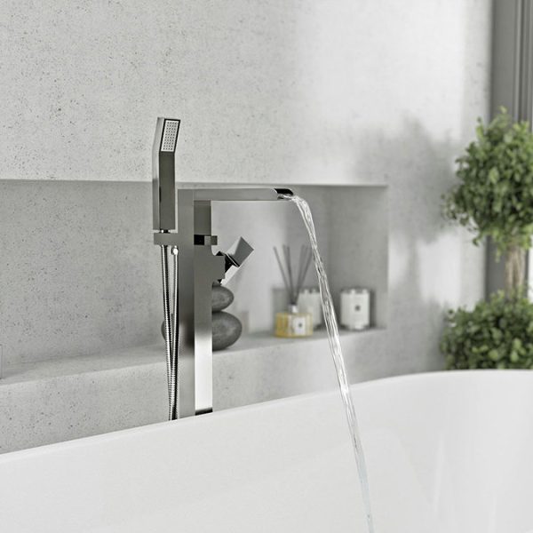 Mode Carter Freestanding Bath Tap with Shower Mixer - Image 4
