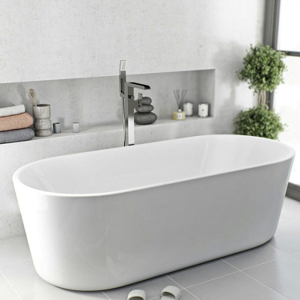 Mode Carter Freestanding Bath Tap with Shower Mixer - Image 5