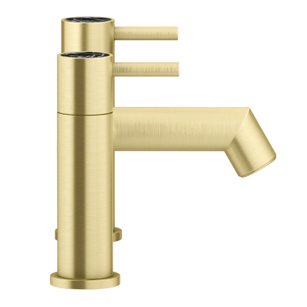 Radius Custom Brushed Brass Bath Filler Tap - Image 2