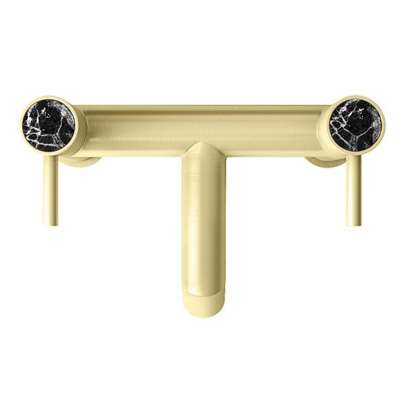 Radius Custom Brushed Brass Bath Filler Tap - Image 5
