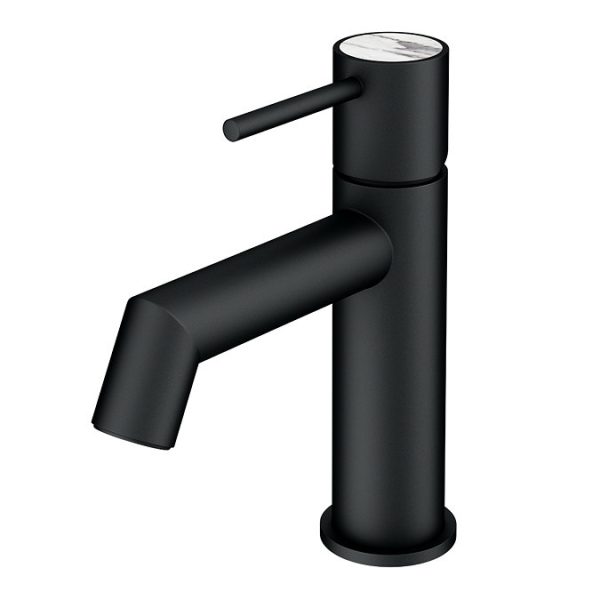 Radius Custom Matt Black Mono Basin Mixer Tap - Image 5