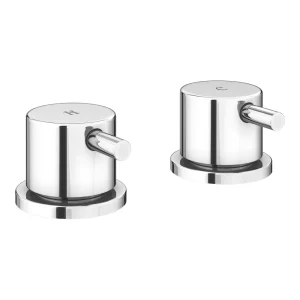 Cruze 3/4" Deck Bath Side Valves (Pair)