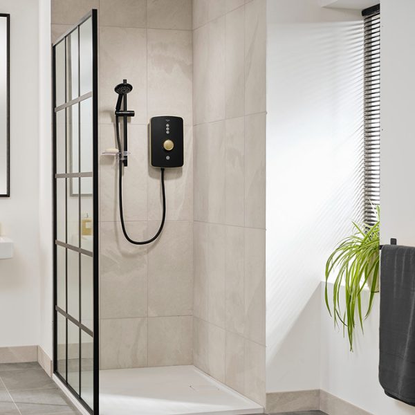 Triton Amala 9.5kw Electric Shower   Black/Copper - Image 7