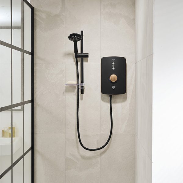 Triton Amala 9.5kw Electric Shower   Black/Copper - Image 6