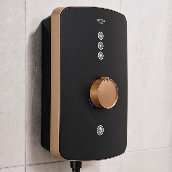 Triton Amala 9.5kw Electric Shower   Black/Copper - Image 5