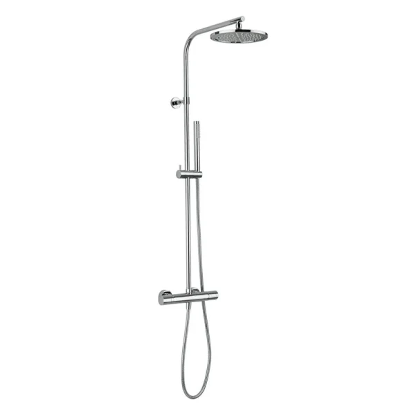Crosswater   Curve Cool Touch Multifunction Thermostatic Shower Valve and Kit