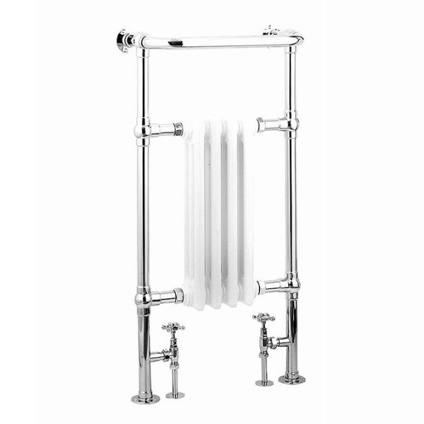 Reina Alicia Traditional 952 x 479mm Towel Rail Radiator - Image 2