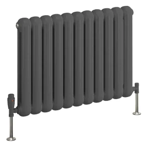 Reina Coneva Horizontal Steel Designer Radiator   Anthracite