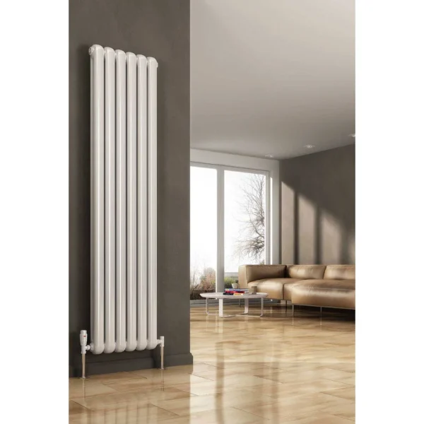 Reina Coneva Vertical Steel Designer Radiator   White