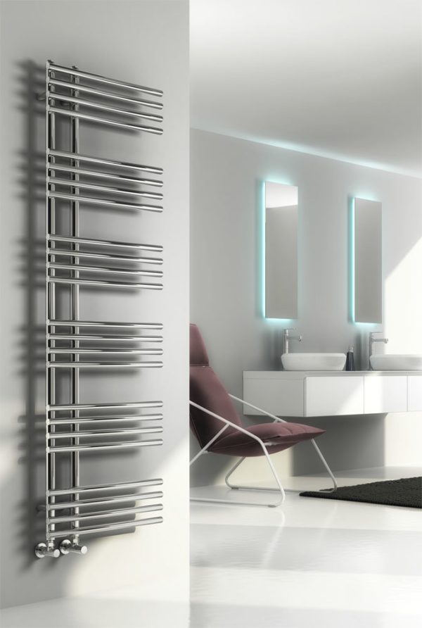 Reina Elisa Steel Designer Radiator   Chrome