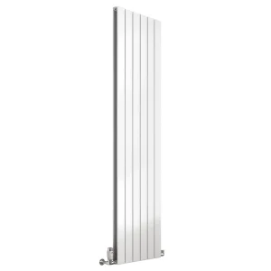 Reina Flat Vertical Double Panel Designer Radiator   White