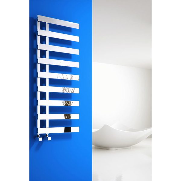 Reina Florina Steel Designer Radiator   Chrome - Image 2