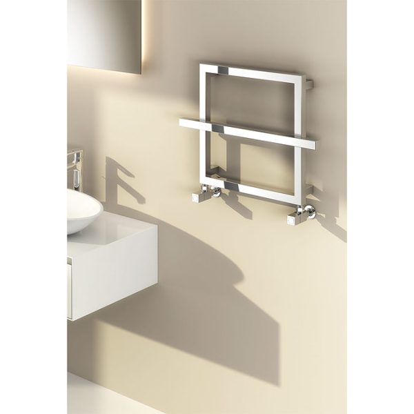 Reina Lago Steel Designer Radiator   Chrome - Image 2