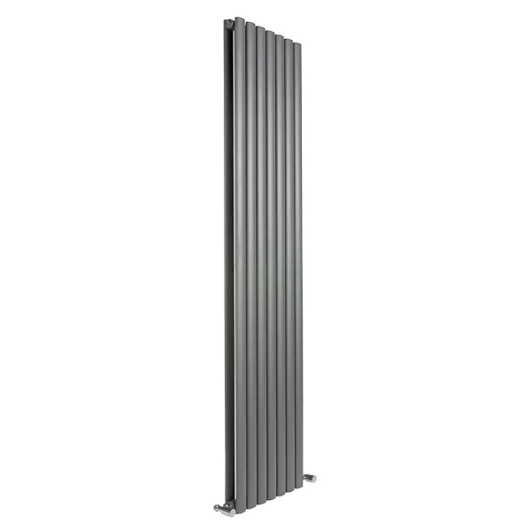 Reina Neva Vertical Double Panel Designer Radiator   Anthracite