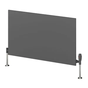Reina Slimline Horizontal Steel Designer Radiator   Anthracite