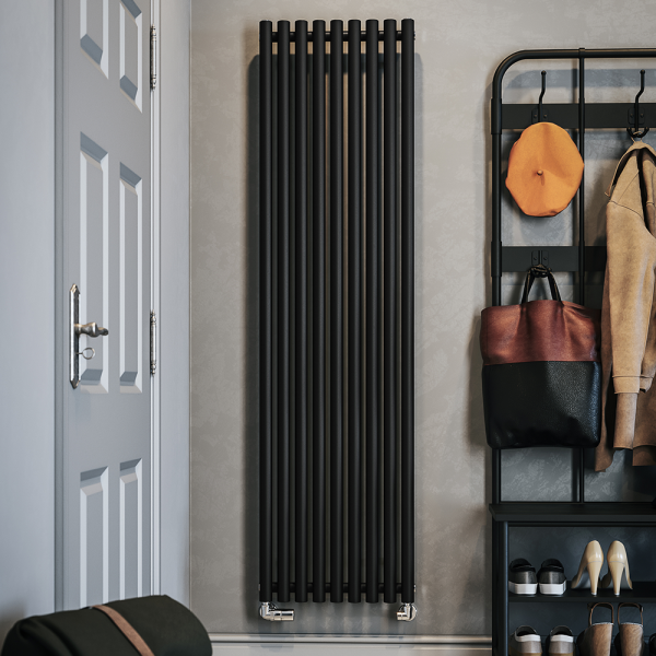 Terma Rolo Room Heban Black Radiator 1800 x 480mm
