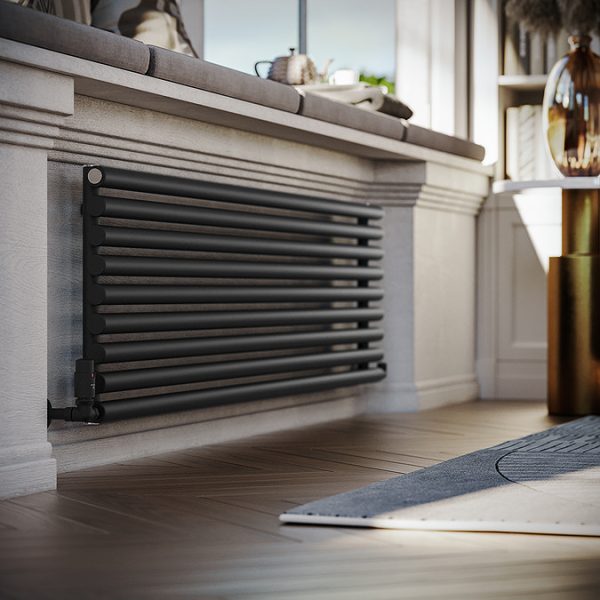 Terma Rolo Room Heban Black Radiator 1800 x 480mm - Image 3