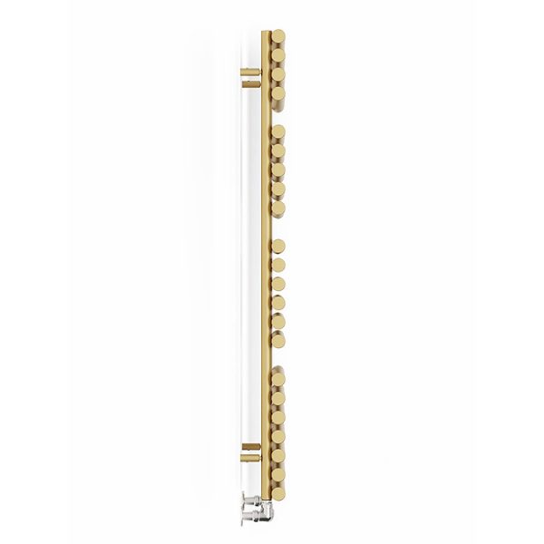 Terma Rolo Towel Brass Heated Towel Rail 1360 x 520mm - Image 6