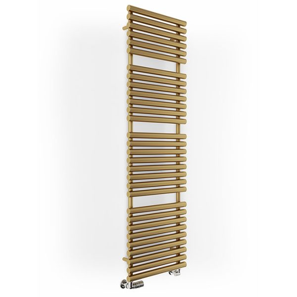 Terma Rolo Towel Brass Heated Towel Rail 1800 x 520mm - Image 5