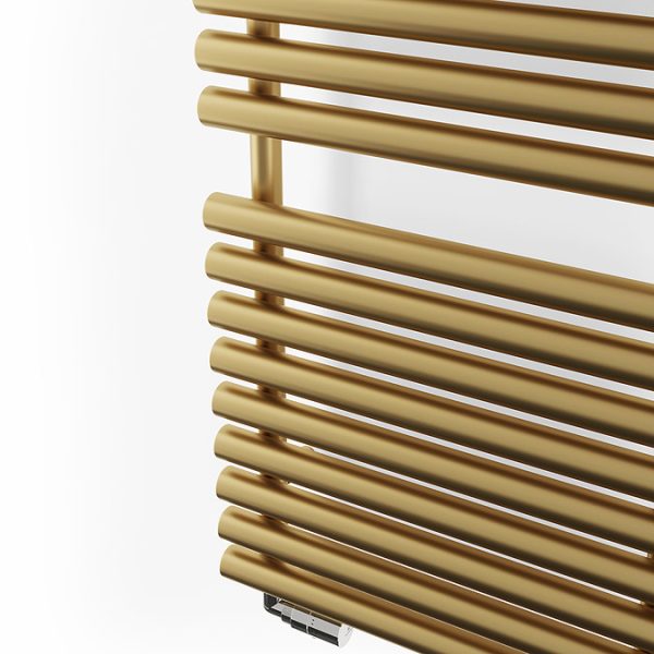 Terma Rolo Towel Brass Heated Towel Rail 1800 x 520mm - Image 2