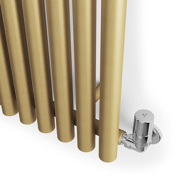 Terma Rolo Room Brass Radiator 1800 x 370mm - Image 9