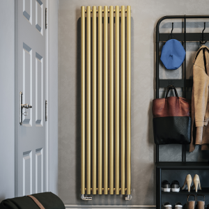 Terma Rolo Room Brass Radiator 1800 x 480mm