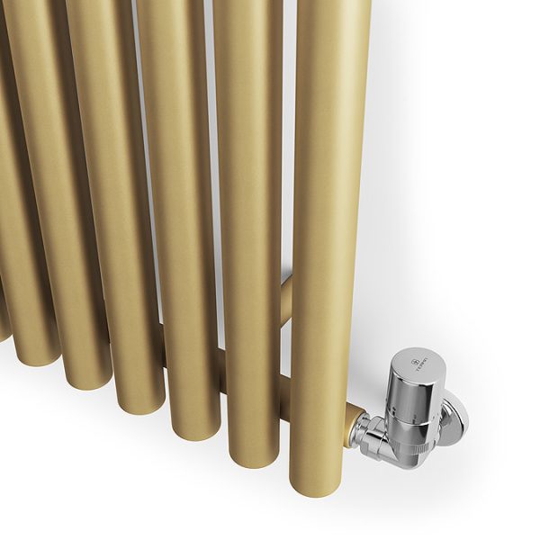 Terma Rolo Room Brass Radiator 1800 x 480mm - Image 7