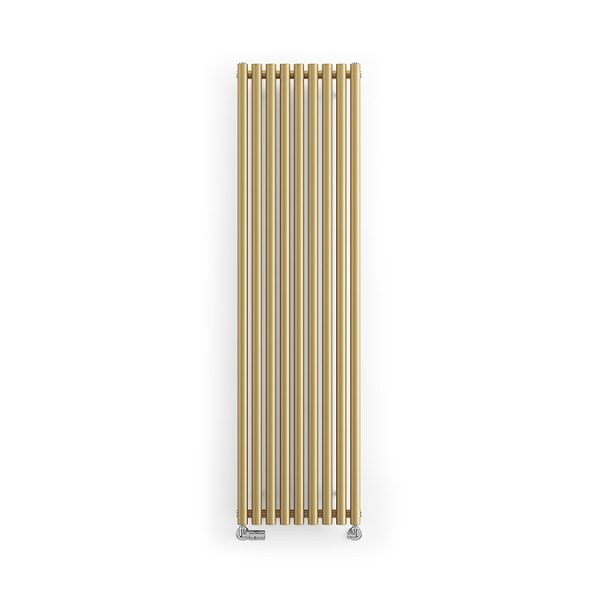 Terma Rolo Room Brass Radiator 1800 x 480mm - Image 8
