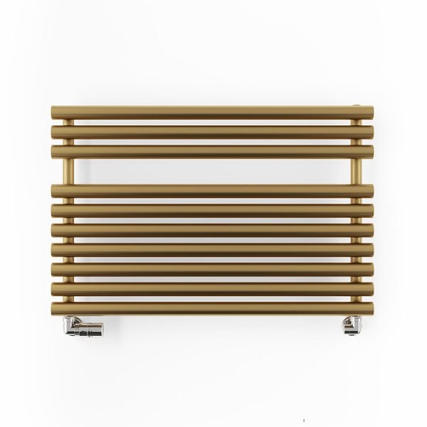 Terma Rolo Room Brass Radiator 1200 x 590mm - Image 4