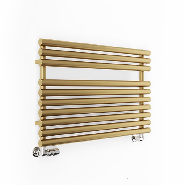 Terma Rolo Room Brass Radiator 1200 x 590mm - Image 5