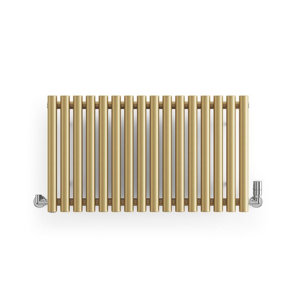 Terma Rolo Room Brass Radiator 500 x 865mm - Image 3