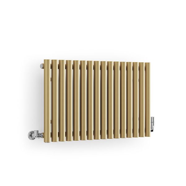 Terma Rolo Room Brass Radiator 500 x 865mm - Image 4