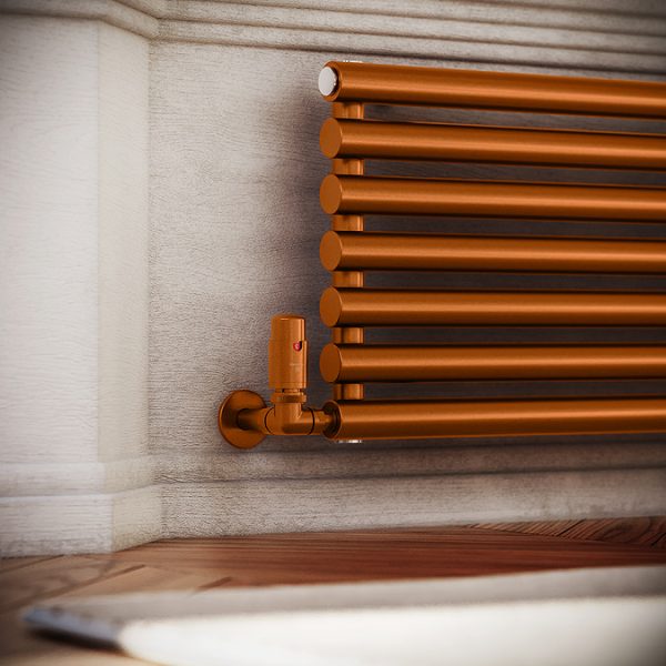 Terma Rolo Room True Copper Radiator 1800 x 370mm - Image 4